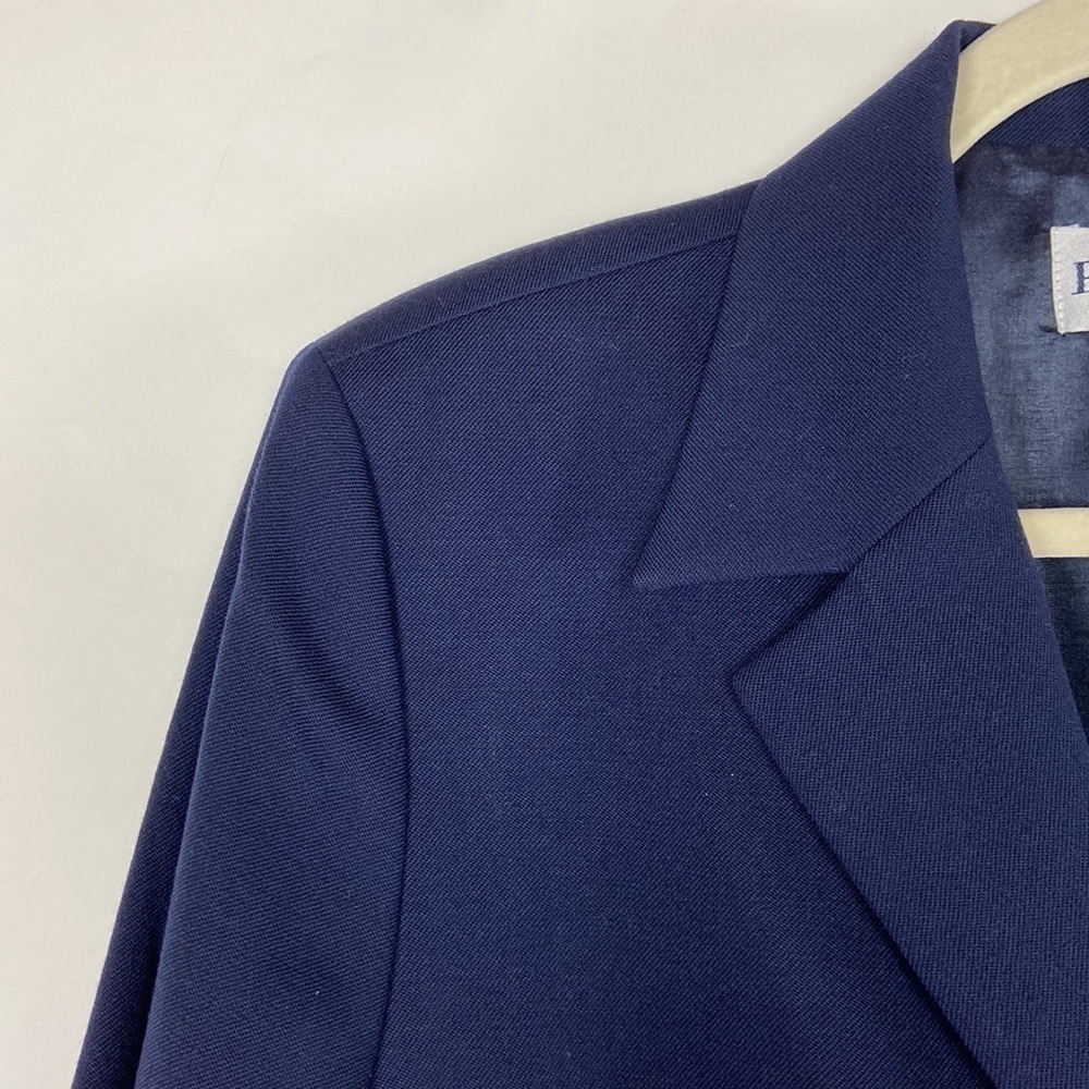 Pendleton 100% Wool Navy Button Closure Lined Lon… - image 15